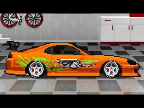 Pixel Car Racer Toyota Supra Mk Velozes E Furiosos Youtube