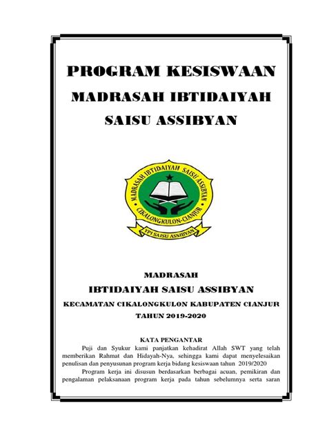 Program Kesiswaan Pdf