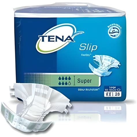 Tena Proskin Slip Change Complet Super Taille L Couches Cdiscount