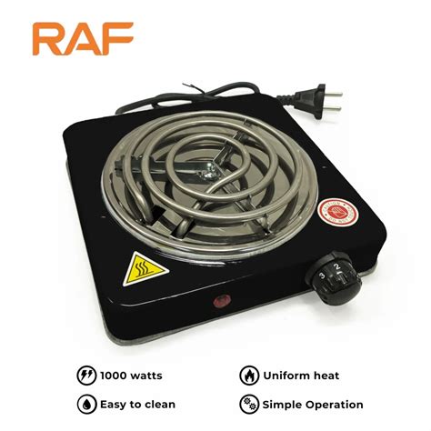 Electric Stove Hot Plate Cooker R 8010BB RAF Appliances