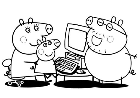 111 dessins de coloriage peppa pig à imprimer sur LaGuerche.com - Page 10