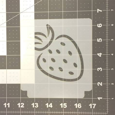 Strawberry 100 Stencil