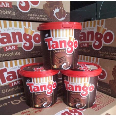 Jual Tango Wafer Jar Gr Chocolate Shopee Indonesia