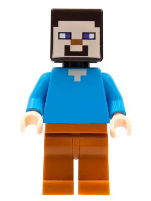 Minecraft Steve Lego Minifigure