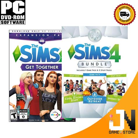 Pc The Sims 4 Bundle Pack 2 รับกัน Dlc รหัสดิจิตอล Eu ภาษาอังกฤษ