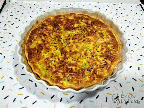 Quiche De Bacon Y Calabac N Mambo Entre Delicias