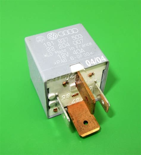 Seat Skoda Silver Multi Use Pin Relay Wlo France