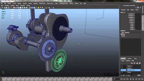 Maya 3d modeling software - chainmaha