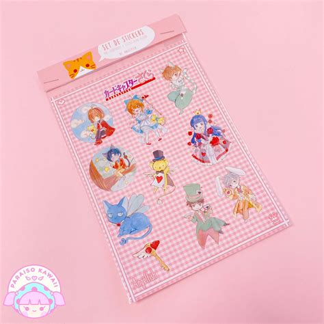 Angelfish Sticker Grande Sakura Paraiso Kawaii