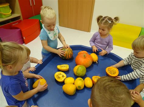 Poznajemy rodzaje dyni Gminny Żłobek w Kleszczowie