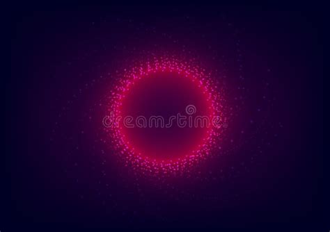 Abstract Light Circle Background Stock Illustration - Illustration of ...