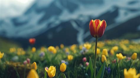 Tulip Wallpaper HD Wallpaper - FlowerWallpapero