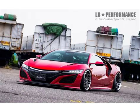 Liberty Walk Performance Rear Diffuser Frp Acura Nsx 2017 2021 Lbw