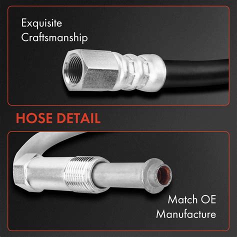 2x Power Steering Pressure Line Hose Assy For Dodge Ram 4500 5500 2008 2010 6 7l Ebay