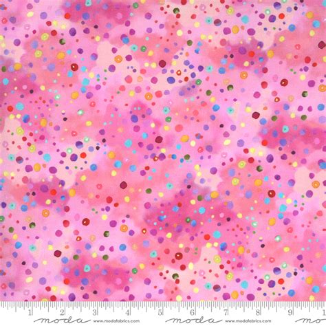 Moda Fanciful Forest Confetti Dots Petal Fabric By Momo 33576 16