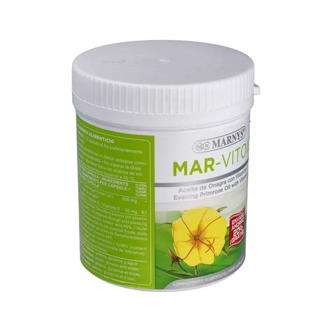 Comprar Aceite De Onagra Mar Vitoil Mg Perlas De Marnys