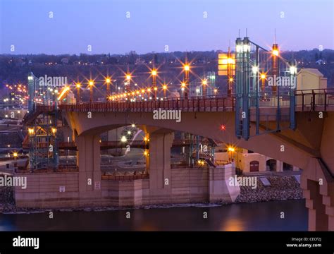 Wabasha street bridge hi-res stock photography and images - Alamy