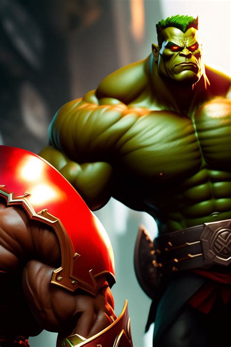 Hulk Vs Kratos