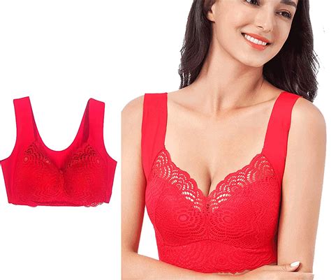 Air Ultimate Lift Bra Stretch Full Figure Seamless Lace Cut Out Bra Exsecret