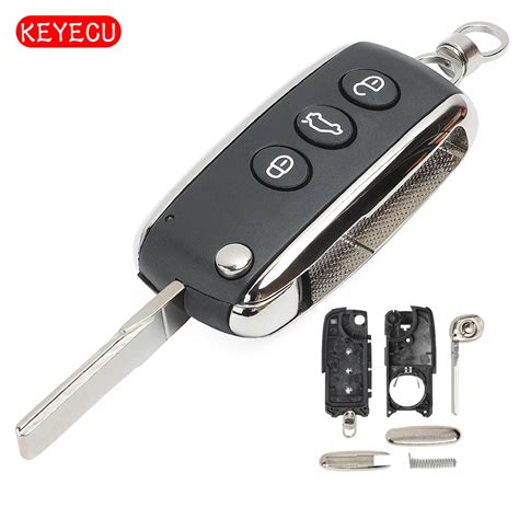 Keyecu New Replacement Button Remote Car Key Shell Case Fob For