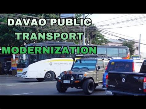 Update Davao Public Transport Modernization Project Youtube