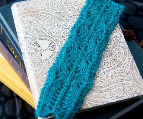 12 Best Knit Bookmarks Images On Pinterest Knitting Stitches Book Markers And Bookmarks