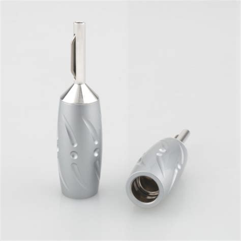 V Viborg Vb R Rhodium Plated Banana Plug Set Of Audiolund Design