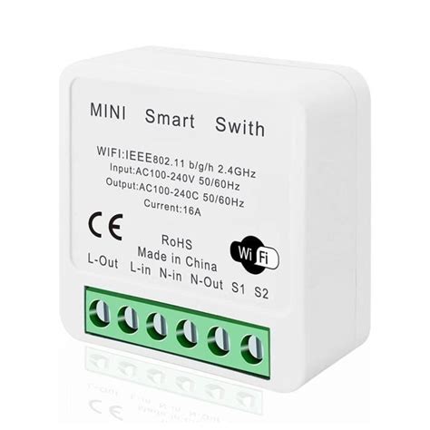 Pas De Moniteur D Alimentation Tuya Wifi Smart Switch Contr Le