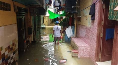 Banjir Rendam Kawasan Kebon Pala Ketinggian Air Meter Koran Sulindo