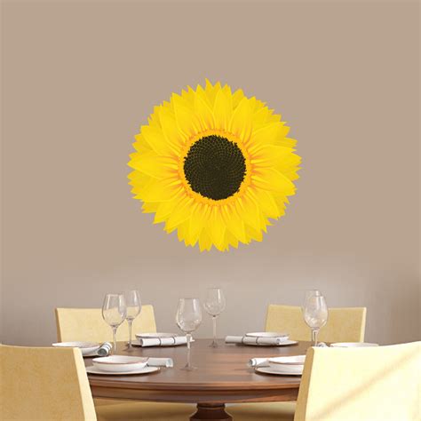 SweetumsWallDecals Sunflower Printed Wall Decal & Reviews | Wayfair