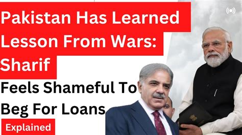 Pakistan Learned Lesson From War With India Why Shahbaz Sharif Said