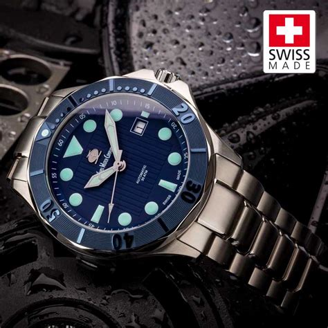 Swc Diver Blue Swiss Made Limited Edition The Microbrand Store