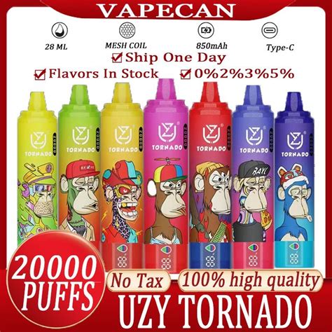 Original Factory Technology Tornado 20000 Puffs Disposable Vape With