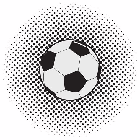 soccer ball white and black 7798628 Vector Art at Vecteezy