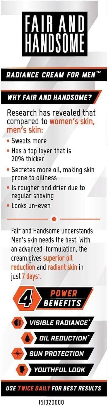 Emami Fair And Handsome Fairness Cream For Men 60g Brighten And Even