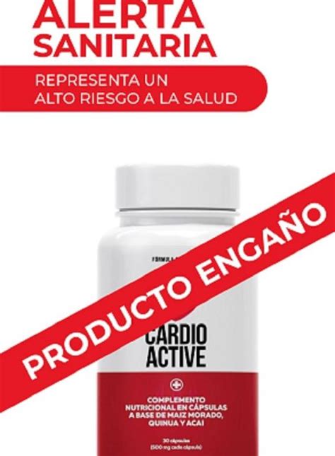 Pide Cofepris tener cuidado con Cardio Active es un engaño y riesgoso