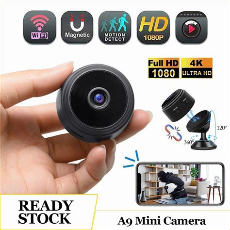 Jual Wireless A9 Mini Camera Wifi Hd 1080p Micro Kamera Kecil Smart Ip