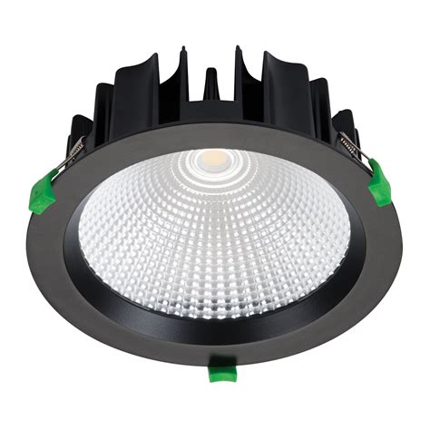 Neo Watt Dimmable Round Led Downlight Black Warm White