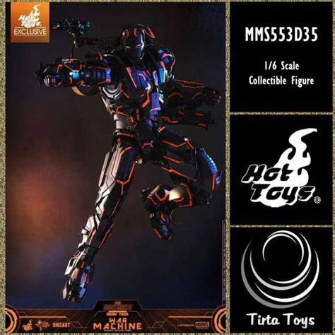 Promo HOT TOYS HT MMS D IRON MAN NEON TECH WAR MACHINE EXCLUSIVE Diskon Di Seller