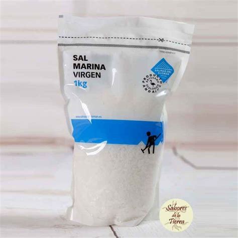 Sal Marina Virgen Molida Sabores De La Tierra