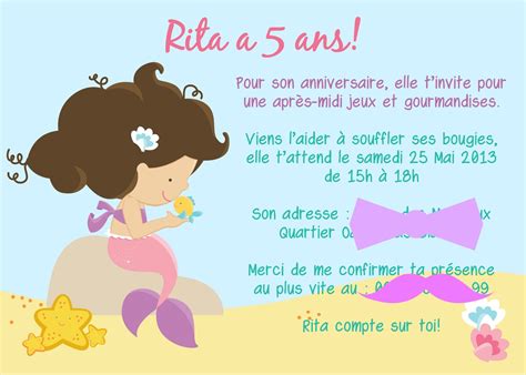 Meilleur Carte Invitation Anniversaire Fille 5 Ans Pics Earth 4 Energy Systems