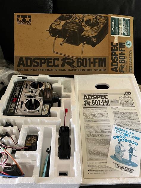 Vintage Tamiya Propo Set Adspec R Fm Kit No And Original