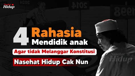 Rahasia Mendidik Anak Agar Tidak Melanggar Konstitusi Nasehat Hidup