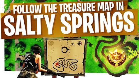 Follow The Treasure Map In Salty Springs Season 4 Maping Resources