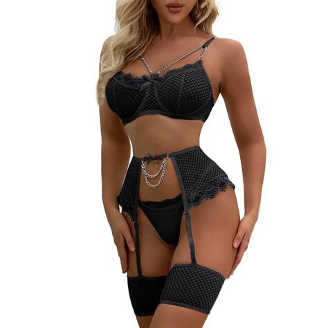 XZHGS Women S Lingerie Set Women S Fun Underwear Solid Color Embroidery