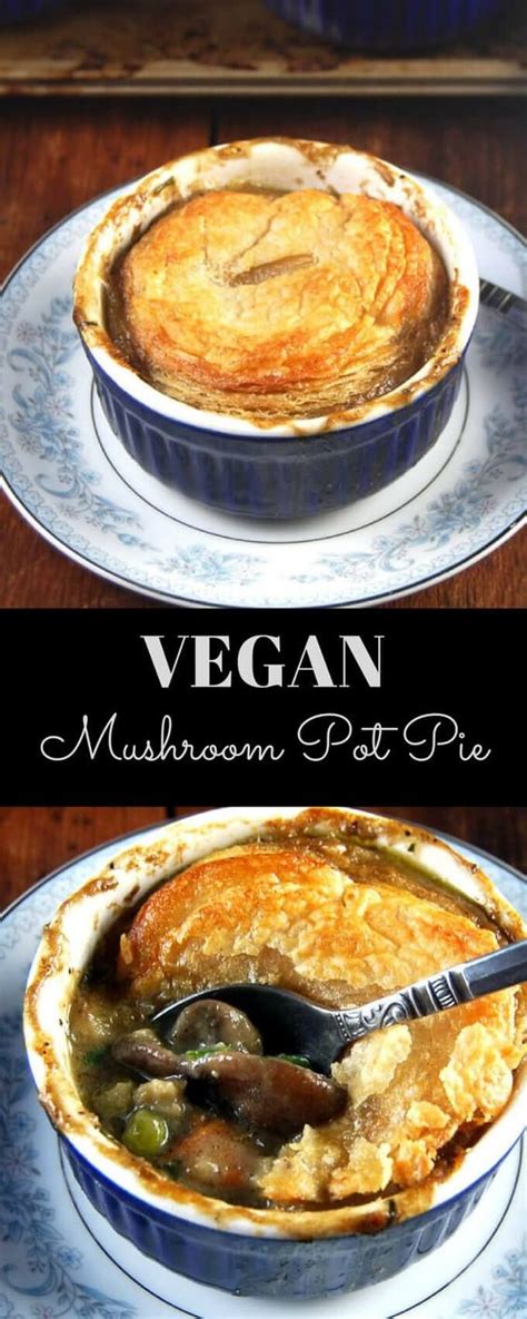 VEGáN MUSHROOM POT PíE Healthy Food Recipes