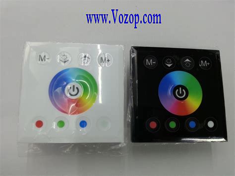 Touch Panel Full Color Wall Dimmer Rgbw Rgb V V Controller Led