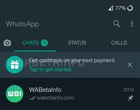 WhatsApp está pagando por usar una de sus funcionalidades que todavía
