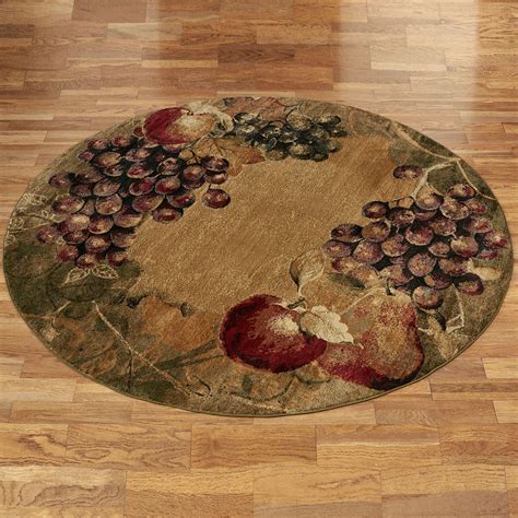 Tuscan Countryside Fruit Area Rugs