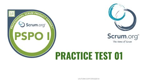 PSPO Professional Scrum Product Owner PSPO Practice Test Product